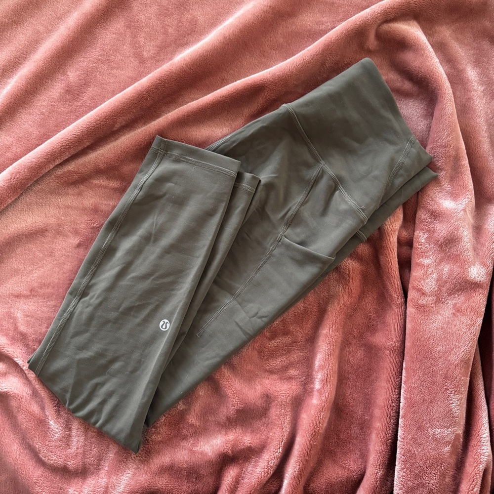 Wunder train high-rise tights with pockets 25 inches